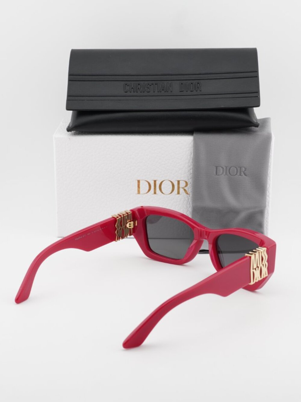 Dior MISSDIOR S1I 73A0 Women Cat Eye Sunglasses - Pink / Grey - Picture 9 of 12